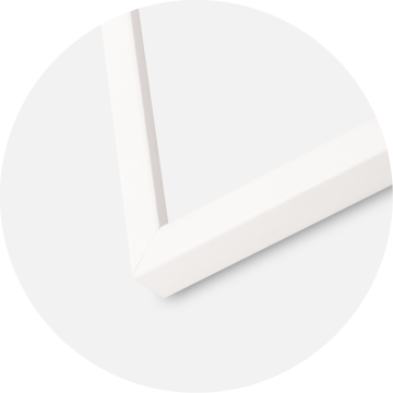 Rám Bílý Úzký 40 x 50 cm