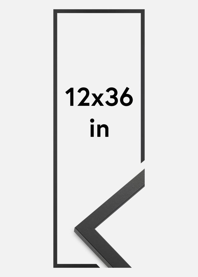 Rám Trendy Akrylové sklo Cerná 12x36 inches (30,48x91,44 cm)