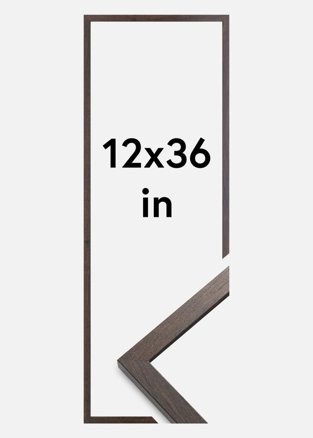 Rám Trendy Akrylové sklo Vlašký orech 12x36 inches (30,48x91,44 cm)