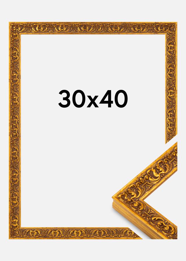 Rám Amber Akrylátové sklo Zlatá 30x40 cm