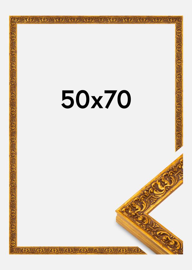 Rám Amber Akrylátové sklo Zlato 50x70 cm