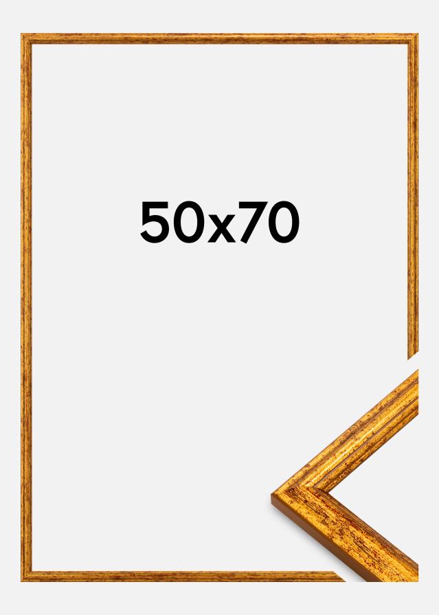 Rám Claudia Akrylglas Zlatý 50x70 cm