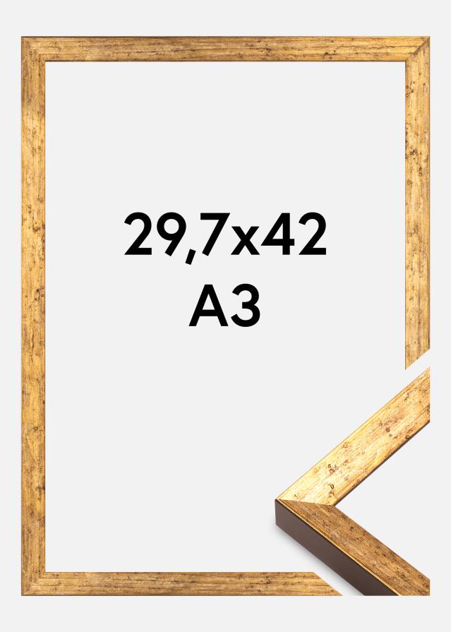 Rám Dune Akrylátové sklo Zlatá 29,7x42 cm (A3)