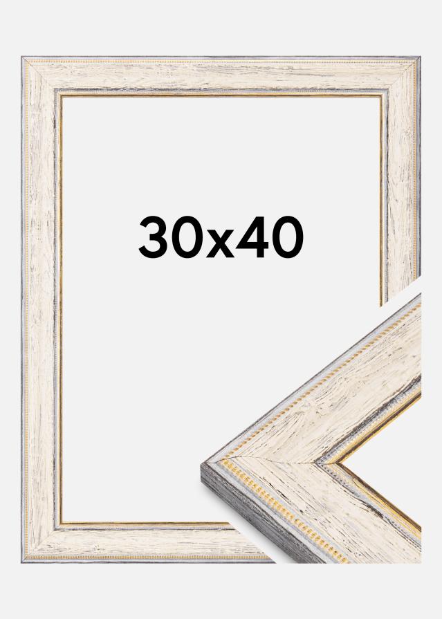 Rám Fabriano Akrylglas Bílá 30x40 cm