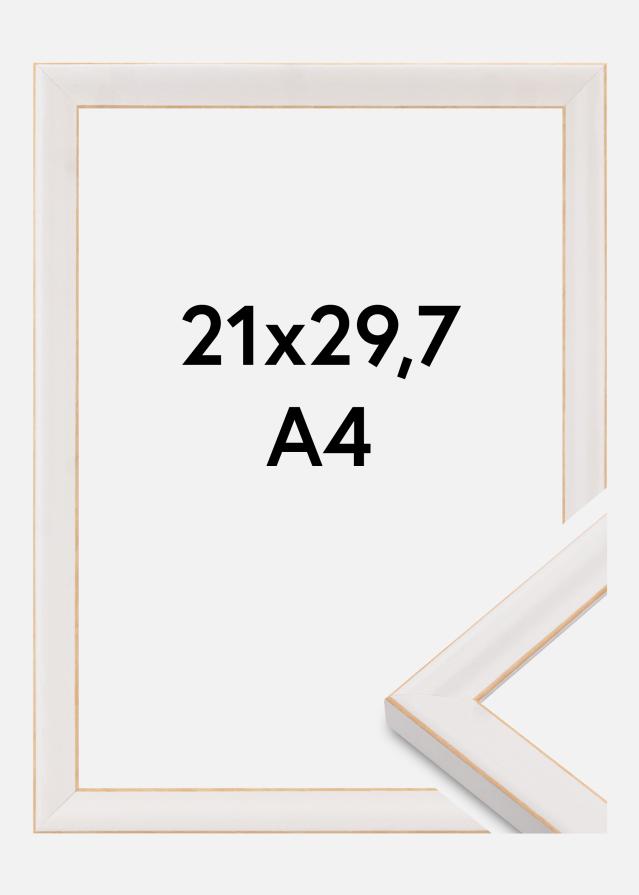 Rám Marie Claire Akrylátové sklo Bílá 21x29,7 cm (A4)