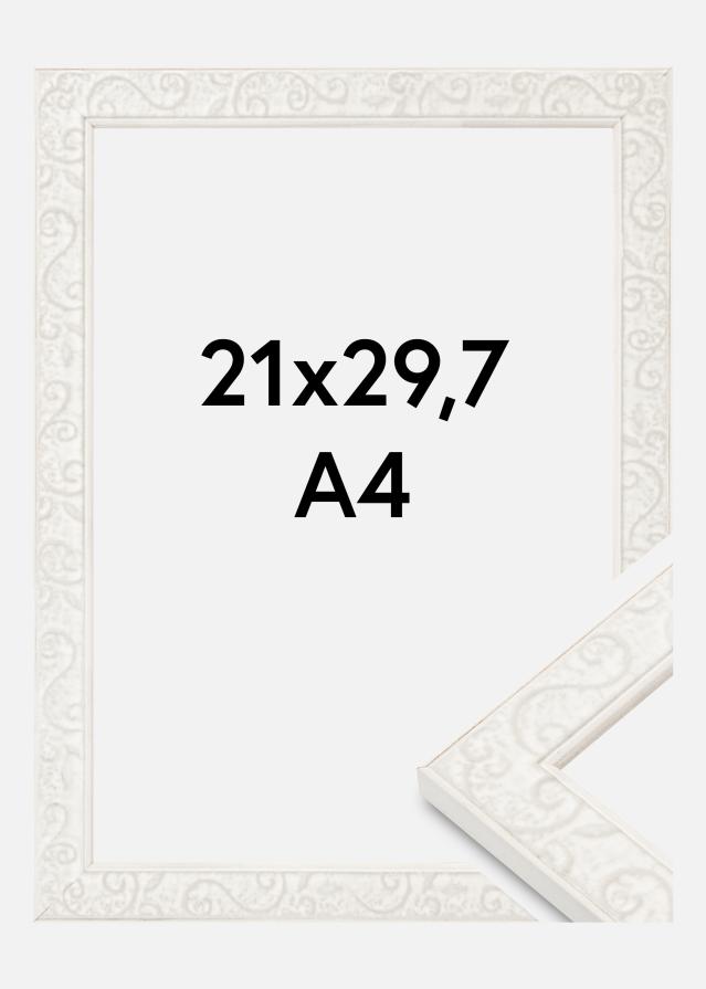 Rám Milton Akrylátové sklo Bílá 21x29,7 cm (A4)