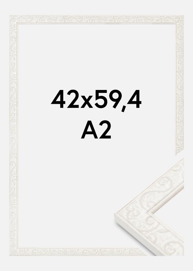 Rám Milton Akrylátové sklo Bílá 42x59,4 cm (A2)