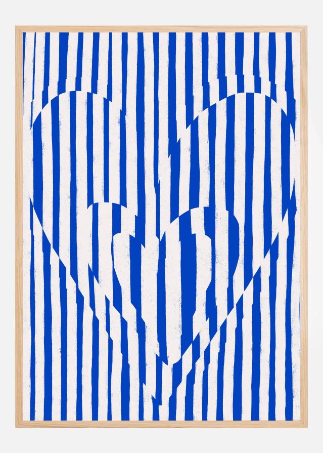 Hearts (Blue Version) Plakát