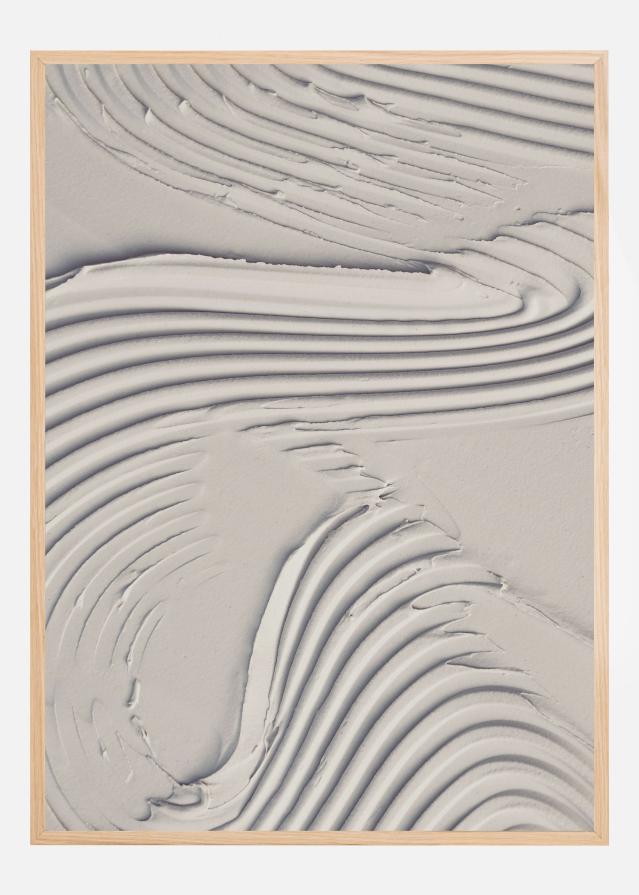 Mud Texture 14 Beige Plakát