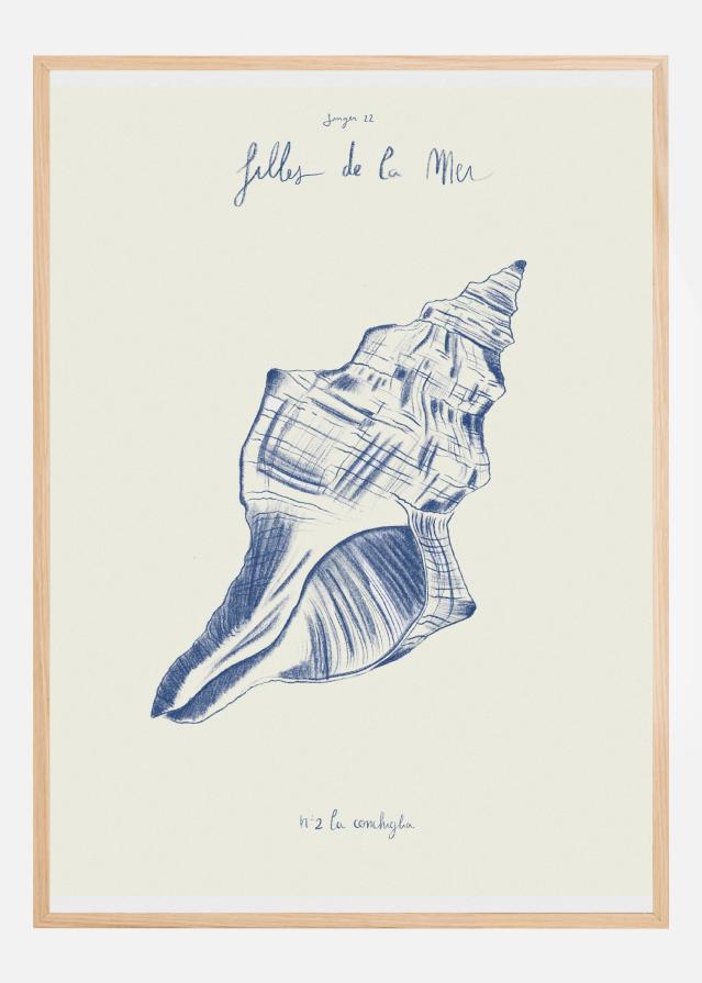 Filles de la mer n.2 - La conchiglia Plakát