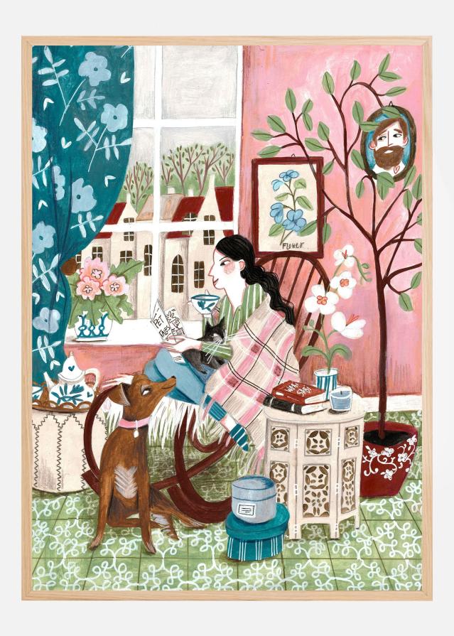 Love of reading Plakát