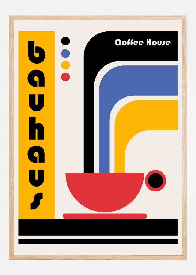 Bauhaus Coffee House Plakát
