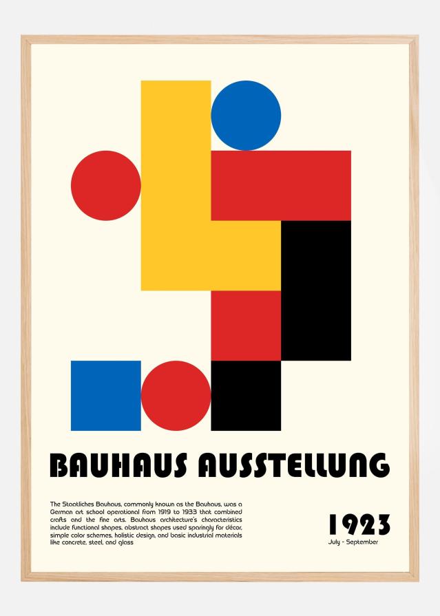 Bauhaus Ausstellung Plakát