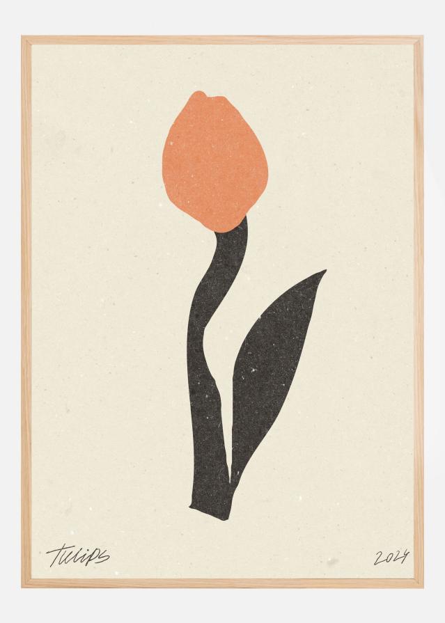 Modern Flower 01 Plakát