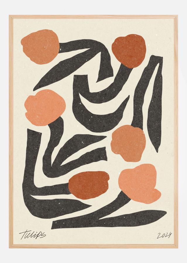 Modern Flower 03 Plakát