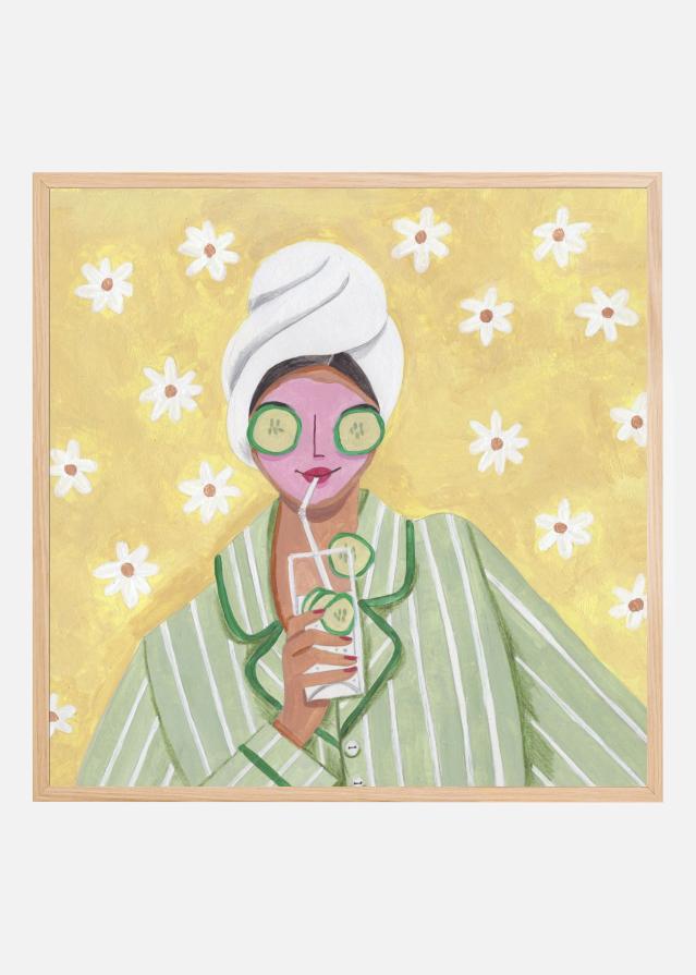 Woman Relax Time Plakát