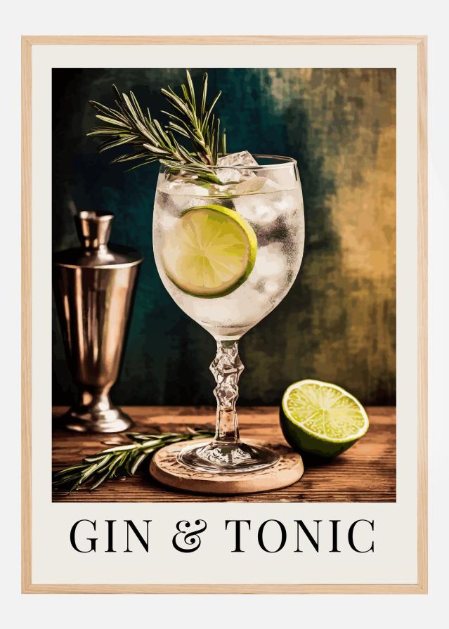 Gin a Tonic Plakát