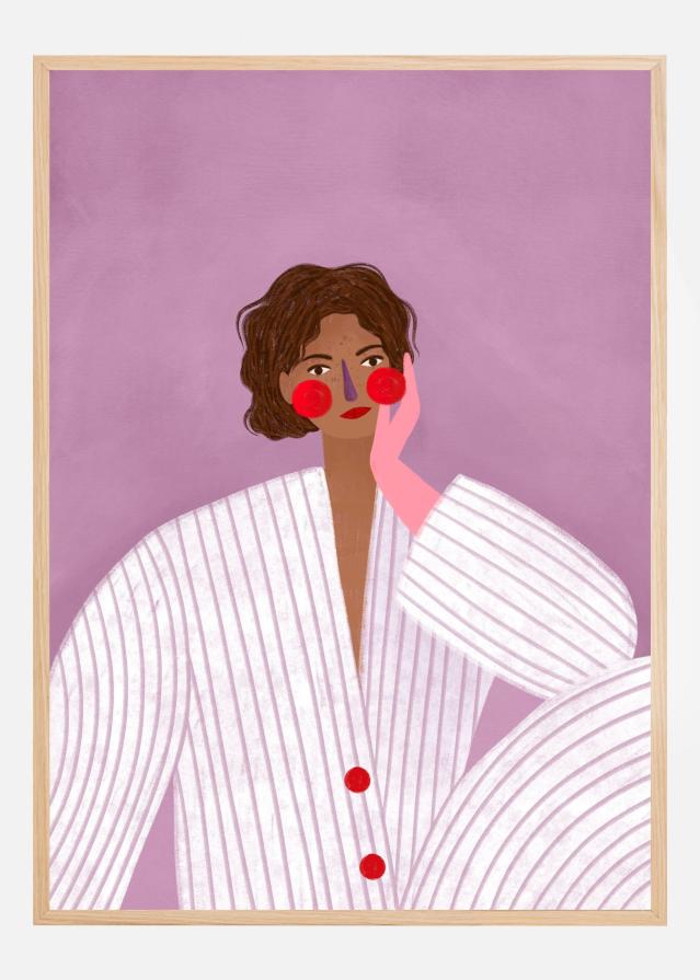 The Woman With the Pink Glove Plakát