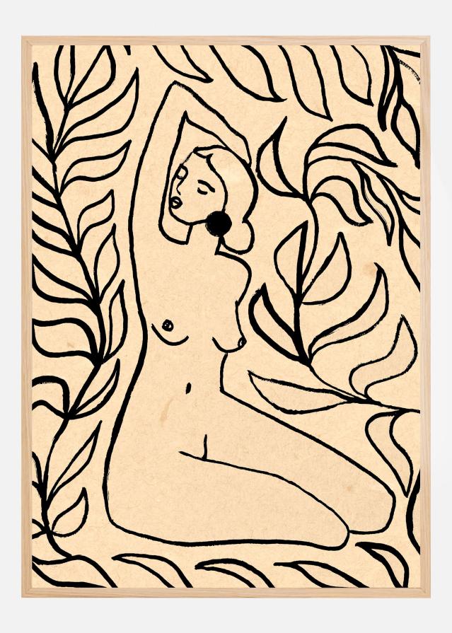 Girl In Nature Plakát