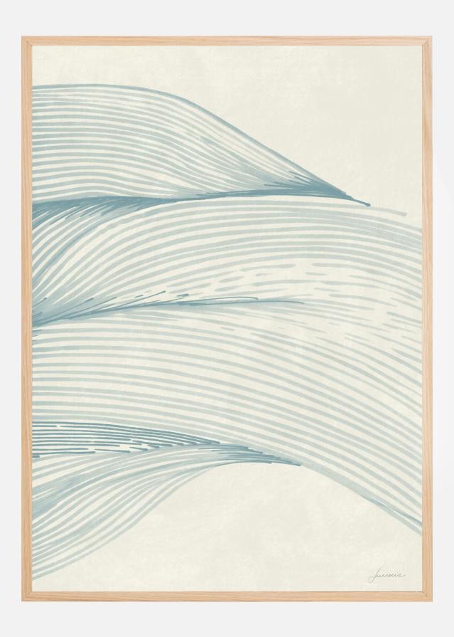 Ocean in lines 01 Plakát