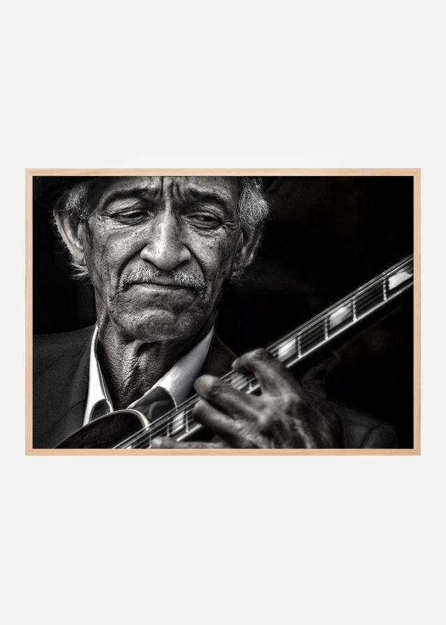 the guitarist Plakát