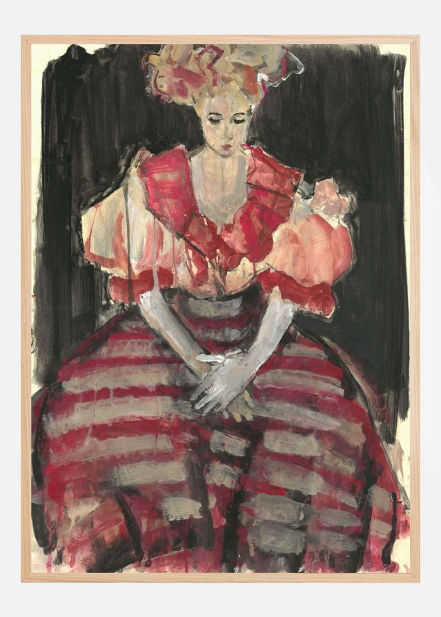 Hommage An Frida Kahlo XV Plakát