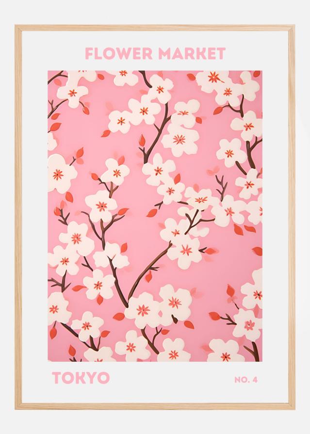 Flower Market Tokyo Plakát