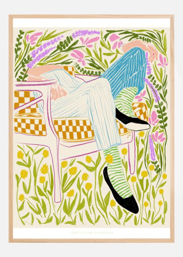 Jlr Quiet in the garden 2 Plakát