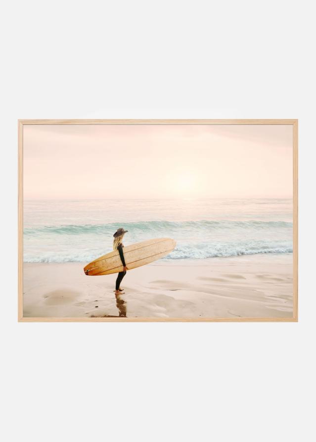 Surfer Cowgirl Plakát