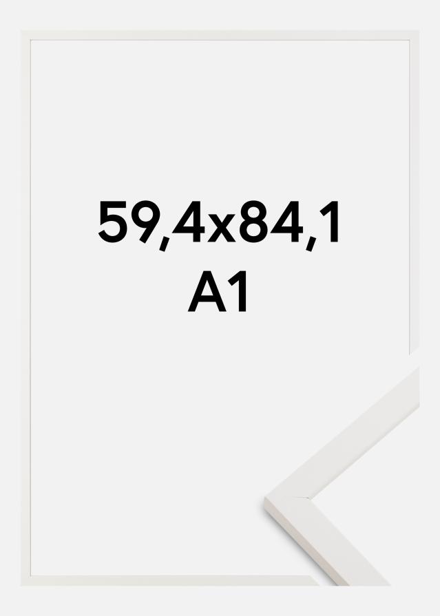 Rám Trendy Akrylové sklo Bílá 59,4x84,1 cm (A1)