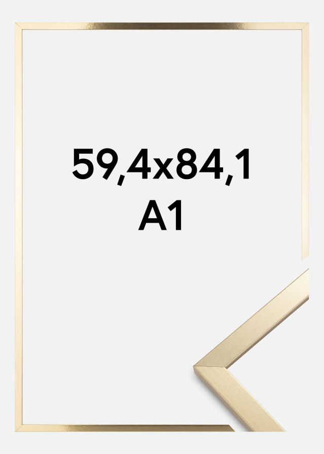 Rám Trendy Akrylové sklo Zlatá 59,4x84,1 cm (A1)