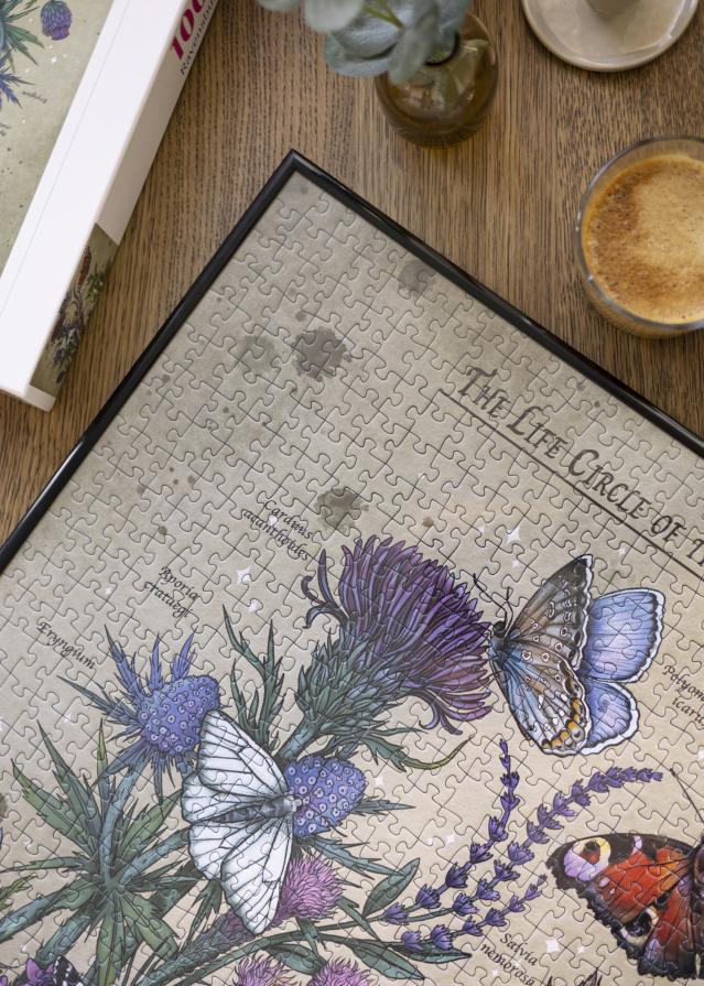 Rám na puzzle Černá 37,5x98 cm