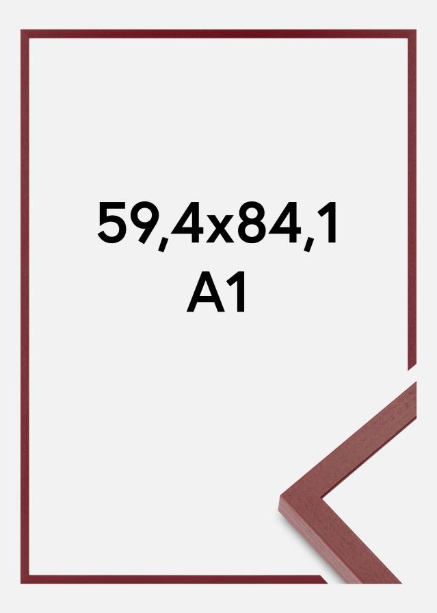 Barevné Akrylové sklo Červená 59,4x84,1 cm (A1)