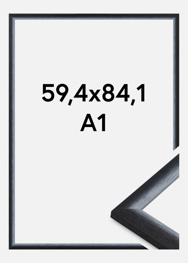 Rám Cornwall Akrylové sklo Černá 59,4x84,1 cm (A1)