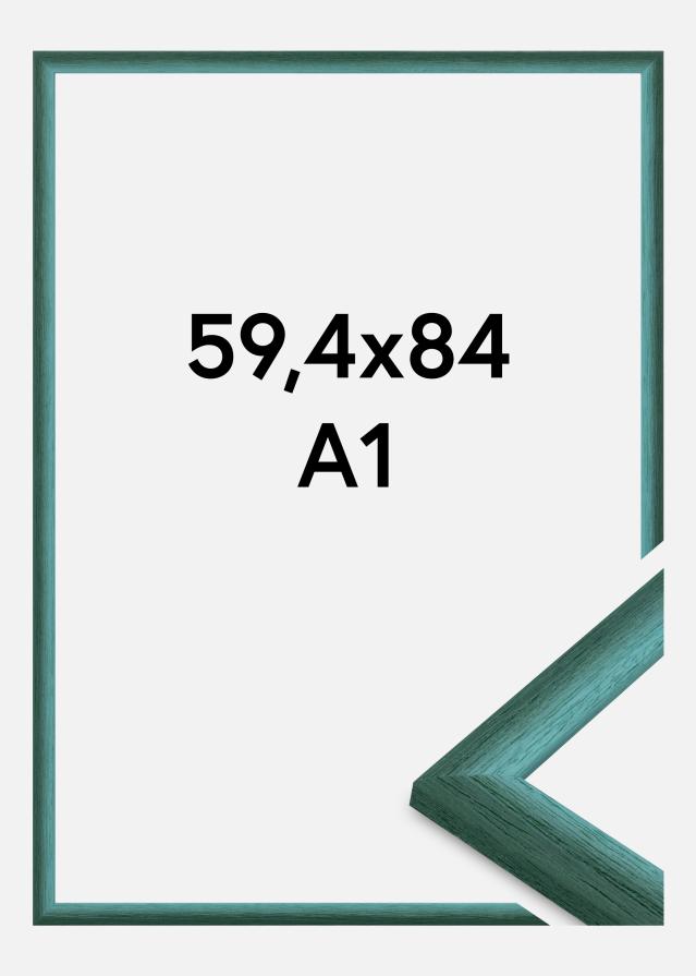 Rám Cornwall Akrylové sklo Tmavá zelená 59,4x84,1 cm (A1)