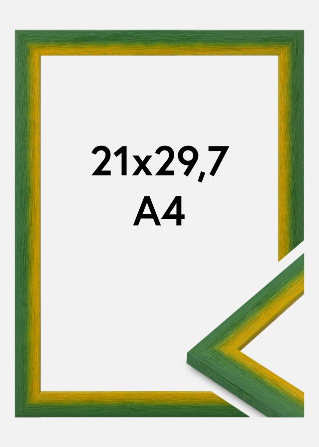 Rám Cornwall Akrylové sklo Zelený 21x29,7 cm (A4)