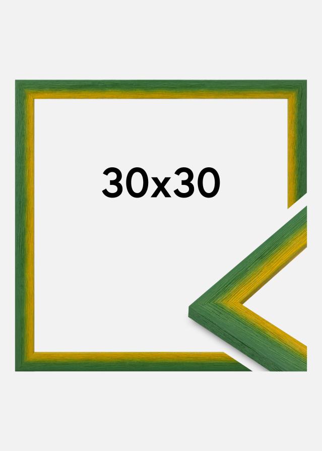 Rám Cornwall Akrylové sklo Zelená 30x30 cm