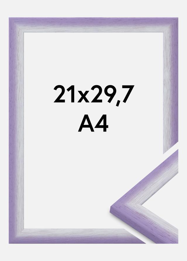 Rám Cornwall Akrylové sklo Světle fialová 21x29,7 cm (A4)