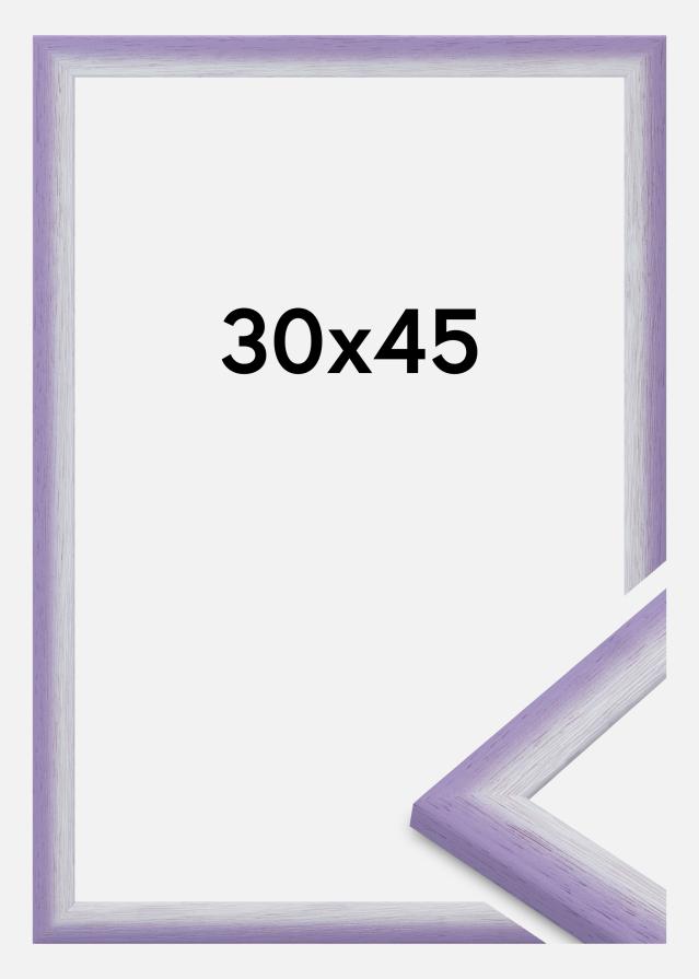 Rám Cornwall Akrylové sklo světle fialová 30x45 cm