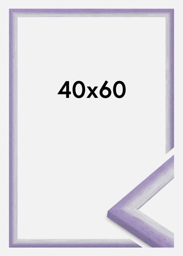 Rám Cornwall Akrylové sklo světle fialová 40x60 cm