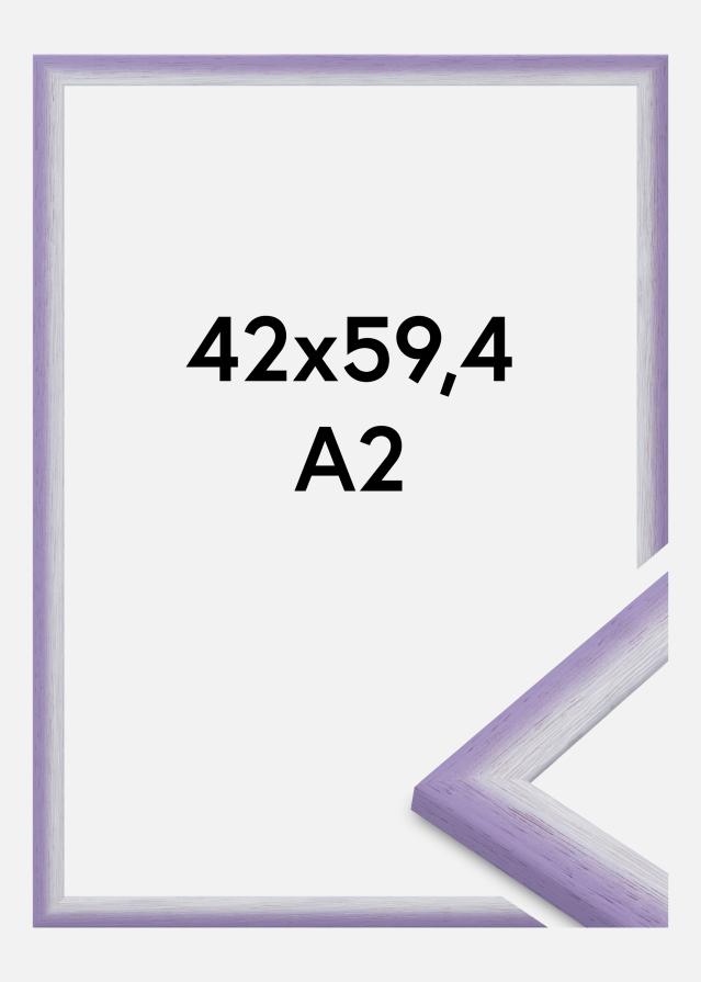 Rám Cornwall Akrylové sklo světle fialová 42x59,4 cm (A2)