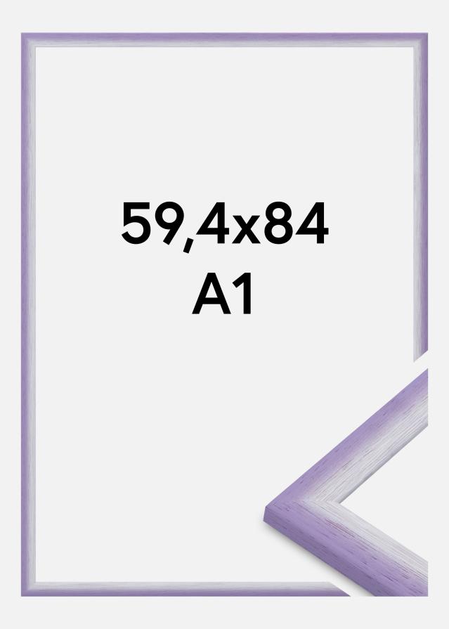 Rám Cornwall Akrylové sklo Světle fialová 59,4x84,1 cm (A1)