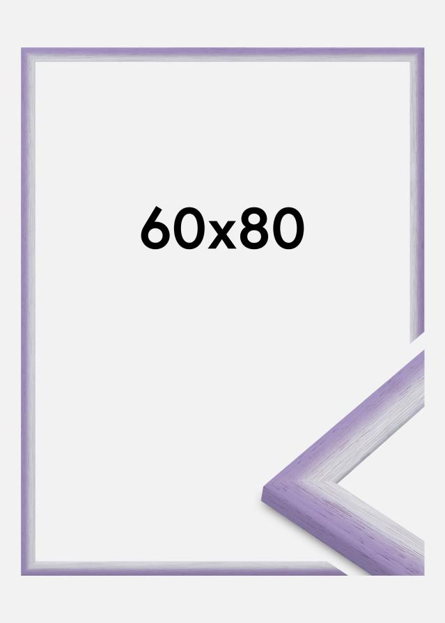 Rám Cornwall Akrylové sklo Světle fialová 60x80 cm