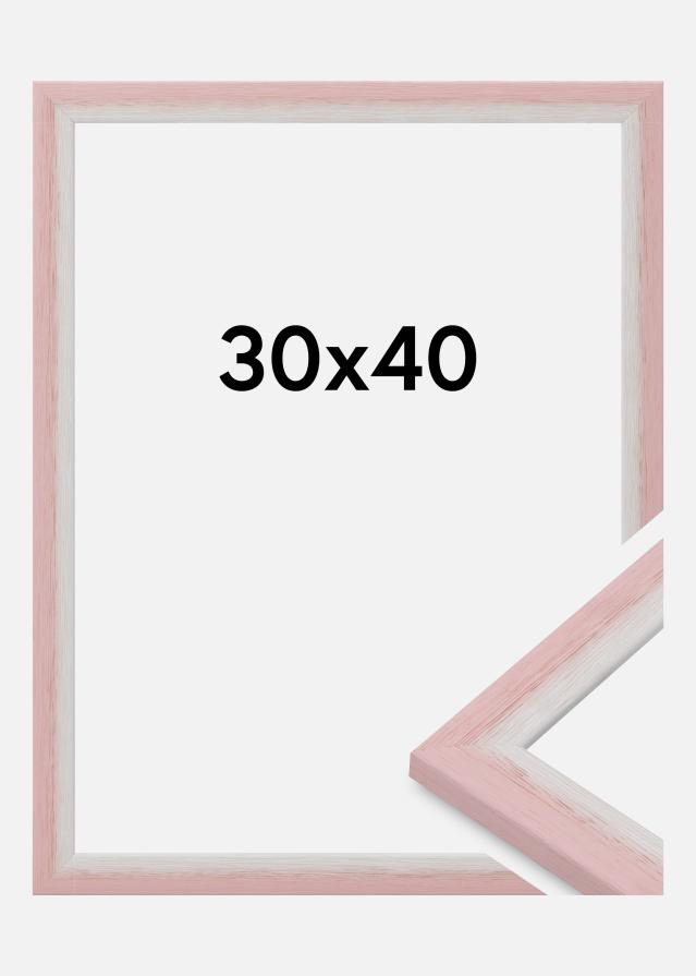 Rám Cornwall Akrylové sklo Růžová 30x40 cm