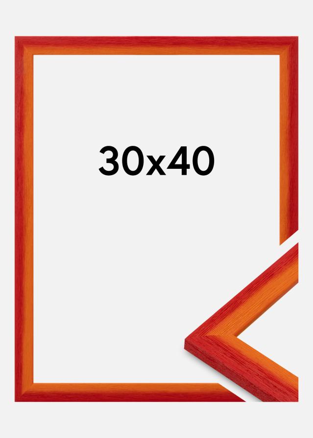 Rám Cornwall Akrylové sklo Červená 30x40 cm