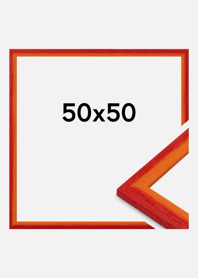 Rám Cornwall Akrylové sklo Červený 50x50 cm