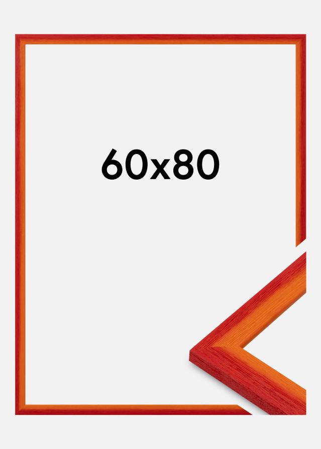 Rám Cornwall Akrylové sklo Červená 60x80 cm