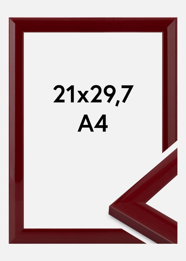 Rám Dorset Akrylové sklo Tmavě červená 21x29,7 cm (A4)