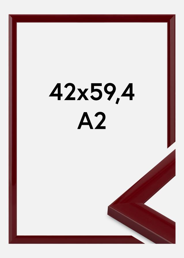 Rám Dorset Akrylové sklo tmavě červený 42x59,4 cm (A2)