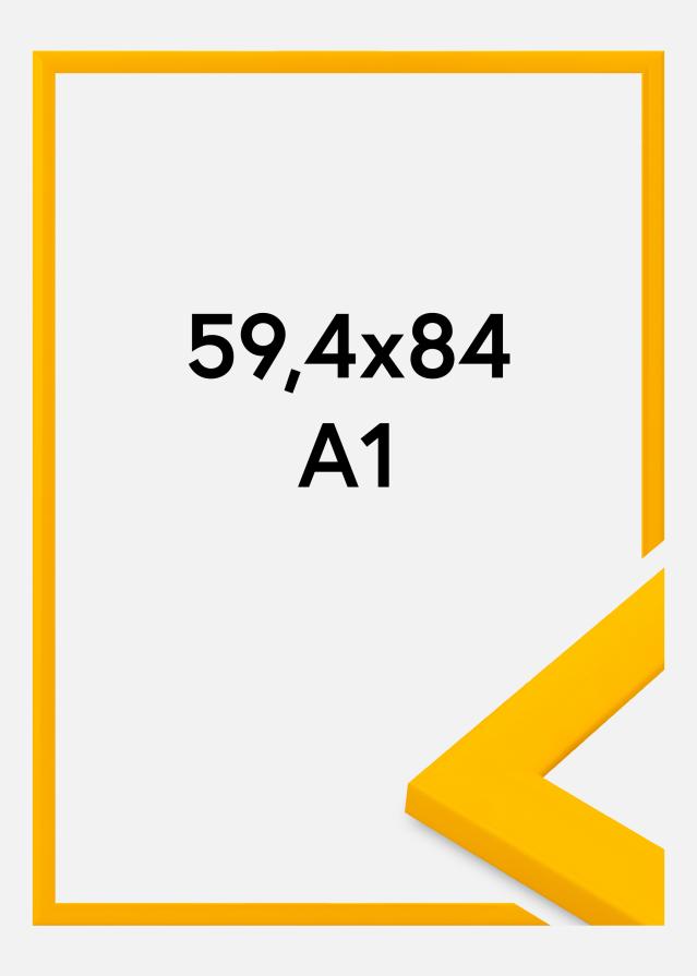 Rám Dorset Akrylové sklo Žlutá 59,4x84,1 cm (A1)